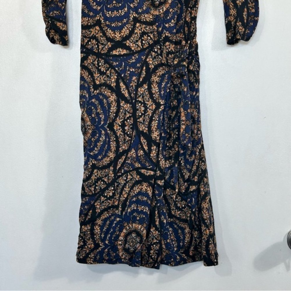 Vanessa Virginia Lena Faux Wrap Dress Size S - Picture 12 of 12